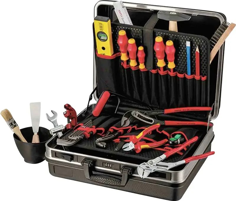 Knipex 0307082 Sanitär Werkzeugkoffer bestückt by Knipex – product image