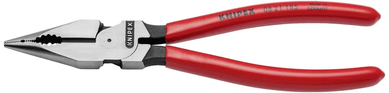 Knipex 08 21 185 Werkstatt Kombizange 185 mm by Knipex – product image