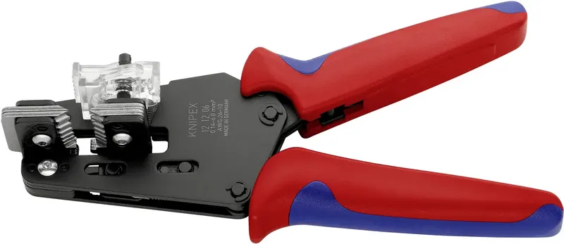 Knipex 12 12 06 12 12 06 Abisolierzange 0.14 bis 6 mm² 10 bis 26 de Knipex – image du produit
