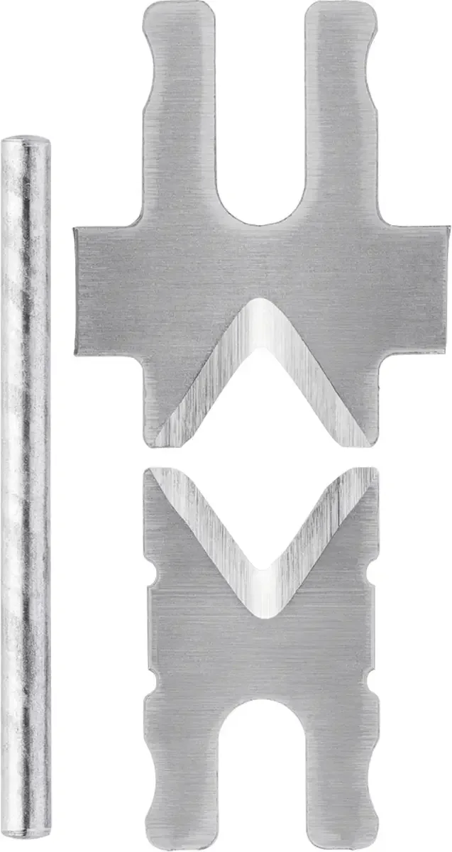 KNIPEX 12 69 21 1 Paar Ersatzmesser für 12 62 180 20 mm von Knipex – Produktbild