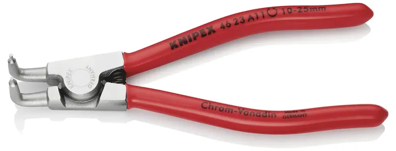 Knipex 46 23 A11 Pince pour circlips 125 mm de Knipex, Rouge – image du produit 2 sur 2