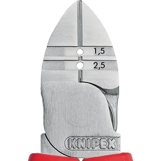 Knipex 14 22 160 Werkstatt Abisolier-Seitenschneider mit Facette 160 mm by Knipex – product image 2 of 2