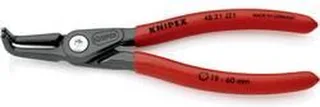 Knipex 170 mm Precisie-borgveertang voor binnenringen in boringen met antslip kunststof bekleed - 48 21 J21 van Knipex, Kleurloos – productafbeelding 1 van 2