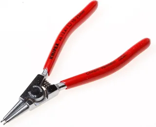 Knipex 19-60mm Borgveertang Buitenring Recht - 46 13 A1 de Knipex, Rouge – image du produit 1 sur 2