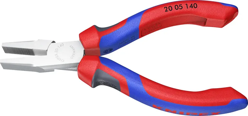 Knipex 20 05 140 Werkstatt Flachzange Gerade Chrom-Vanadium Elektrostahl 140 mm by Knipex – product image