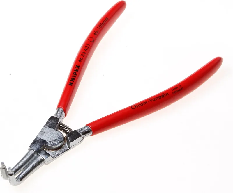 Knipex 200 mm Borgveertang voor buitenringen op assen - 46 23 A31 von Knipex, Rot – Produktbild 1 von 2