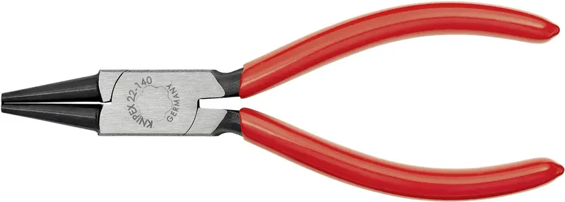 Knipex 22 01 140 Elektrotechnik und Feinwerktechnik Rundzange Gerade Chrom-Vanadium Elektrostahl 140 mm by Knipex – product image