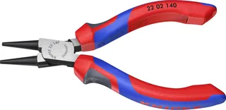 Knipex 22 02 140 Werkstatt Rundzange Gerade Chrom-Vanadium Elektrostahl 140 mm de Knipex – image du produit 1 sur 3