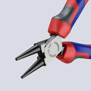Knipex 22 02 140 Werkstatt Rundzange Gerade Chrom-Vanadium Elektrostahl 140 mm de Knipex – image du produit 2 sur 3