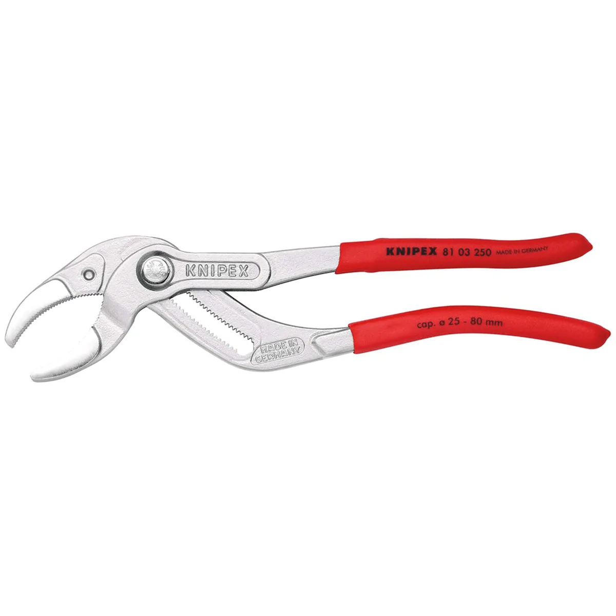 Pince pour siphons et connecteurs Knipex 81 03 250 Longueur 250 mm de Knipex – image du produit