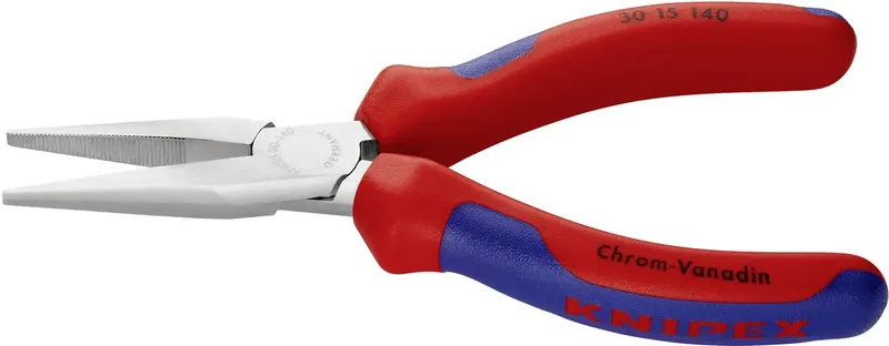 Knipex 30 15 140 Elektrotechnik und Feinwerktechnik Flachzange Gerade Chrom-Vanadium Elektrostahl 140 mm by Knipex – product image