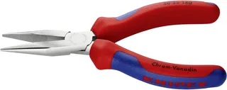 Knipex 30 25 140 Elektrotechnik und Feinwerktechnik Flachrundzange Gerade Chrom-Vanadium Elektrostahl 140 mm by Knipex – product image 2 of 2
