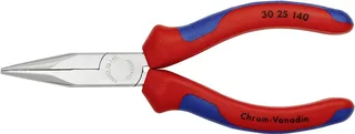 Knipex 30 25 140 Elektrotechnik und Feinwerktechnik Flachrundzange Gerade Chrom-Vanadium Elektrostahl 140 mm by Knipex – product image 1 of 2