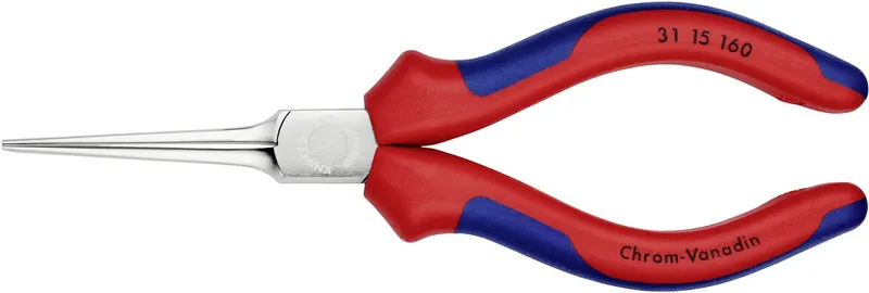 Knipex 31 15 160 Elektrotechnik und Feinwerktechnik Nadelzange Gerade 160 mm by Knipex – product image