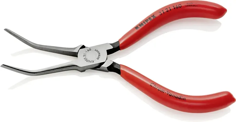 Knipex 31 21 160 Elektrotechnik und Feinwerktechnik Nadelzange 45° gebogen 160 mm by Knipex – product image