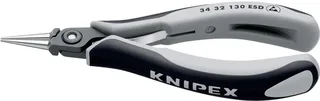 Knipex 34 32 130 ESD ESD Rundzange Gerade Chrom-Vanadium Kugellagerstahl 135 mm von Knipex – Produktbild 2 von 2