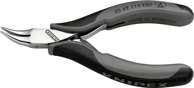 Knipex 35 42 115 ESD ESD Spitzzange 45° gebogen 115 mm de Knipex – image du produit