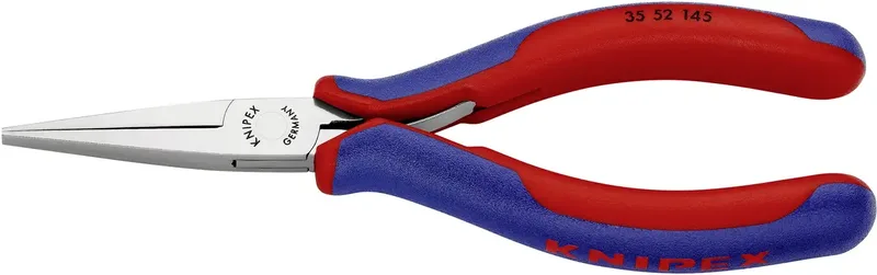 Knipex 35 52 145 Elektrotechnik und Feinwerktechnik Flachzange Gerade Werkzeugstahl 145 mm by Knipex – product image 1 of 2