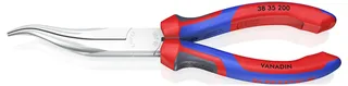 Knipex 38 35 200 pour lélectronique et la mécanique de précision Pince plate à becs ronds droite Acier électrique Vanadium 200 mm de Knipex – image du produit 1 sur 2