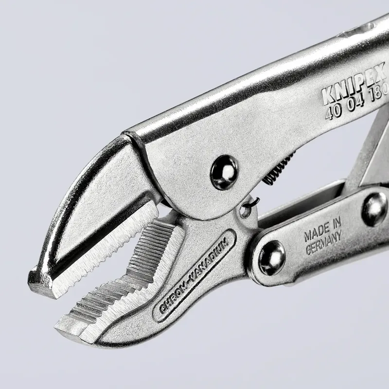 Knipex 40 04 180 Pince-étau droite à prisme 0 - 35 mm 180 mm de Knipex – image du produit
