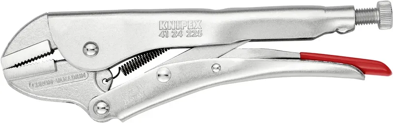 Knipex 41 24 225 Gripzange Gerade 0 - 30 mm 225 mm by Knipex – product image