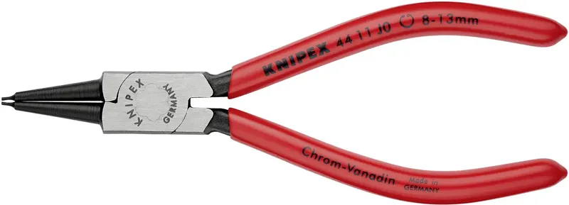 Knipex 44 11 J0 Borgveertang Binnenring Recht 8-13mm de Knipex, Kleurloos – image du produit 2 sur 2