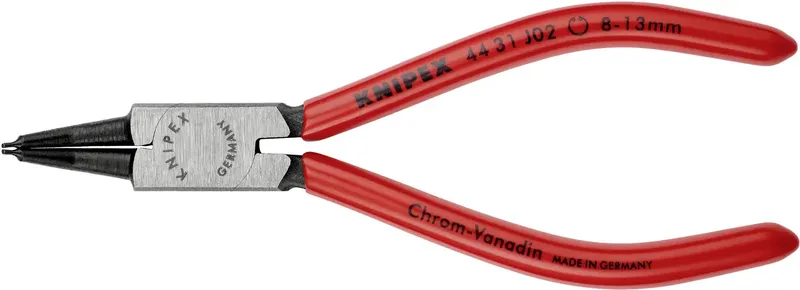 Knipex 44 31 J02 Borgveertang voor binnenringen 45° by Knipex, Red – product image 2 of 2