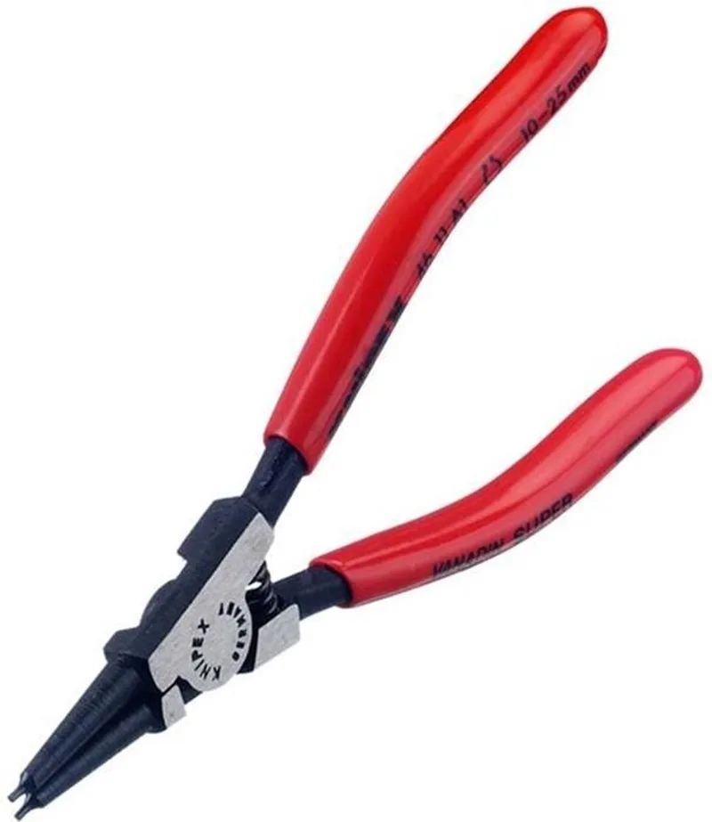 Knipex 46 11 A1 Borgveertang Buitenring Recht 10-25mm by Knipex, Black – product image