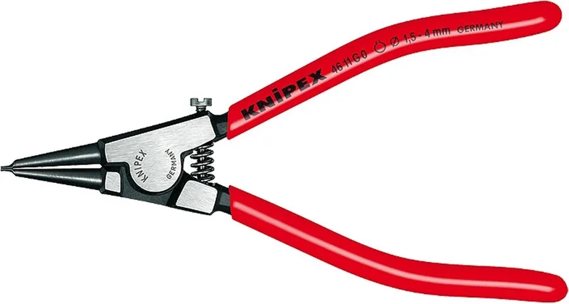 Knipex 46 11 G1 Griptang voor ringen van Knipex, Rood – productafbeelding