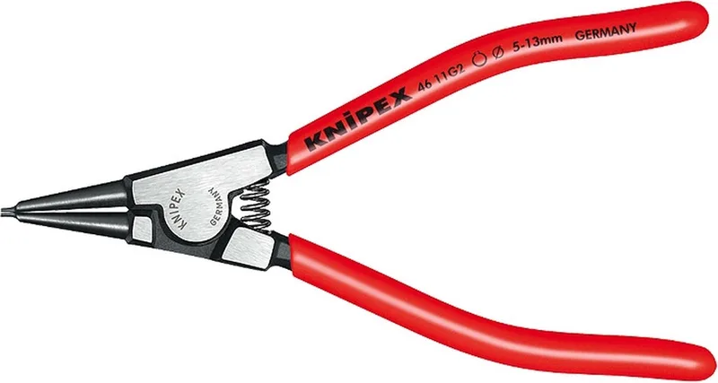 Knipex 46 11 G3 Griptang voor ringen de Knipex, Rouge – image du produit