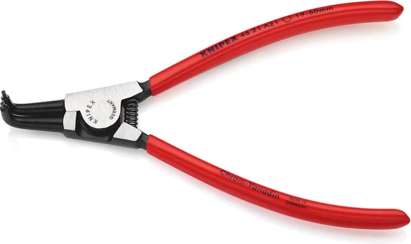 Knipex 46 21 A21 Borgveertang Buitenring 90° 19-60mm by Knipex, Black, Silver – product image