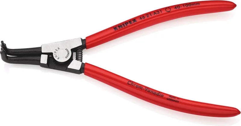 Knipex 46 21 A31 Borgveertang Buitenring 90° 40-100mm by Knipex, White – product image
