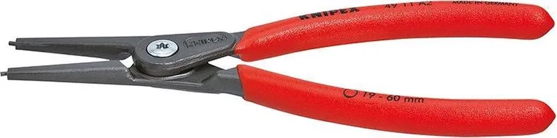 Knipex 49 11 A3 Borgveertang Buitenring Recht 40-100mm by Knipex, Black – product image