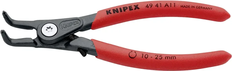Knipex 49 41 A11 Precisie-borgveertang Geschikt voor borgringen Buitenringen 10-25 mm Puntvorm 90° haaks de Knipex, Kleurloos – image du produit 2 sur 2