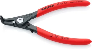 Knipex 49 41 A11 Precisie-borgveertang Geschikt voor borgringen Buitenringen 10-25 mm Puntvorm 90° haaks de Knipex, Kleurloos – image du produit 1 sur 2