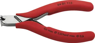 Knipex 64 01 115 Elektrotechnik und Feinwerktechnik Vornschneider 115 mm by Knipex – product image 1 of 3