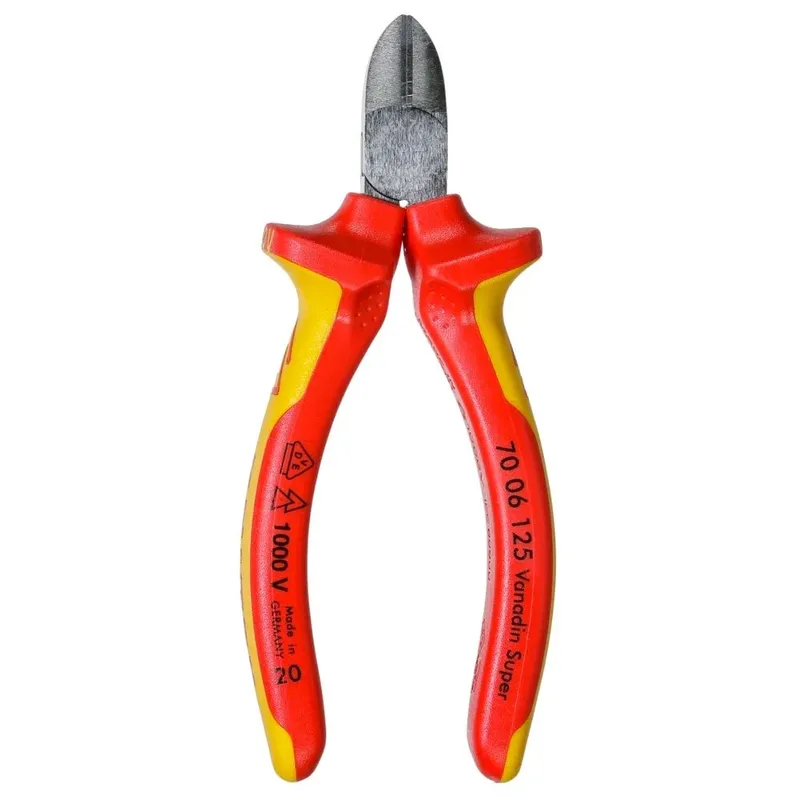 Knipex 70 06 125 Zijkniptang VDE Met facet 125 mm van Knipex – productafbeelding 2 van 2