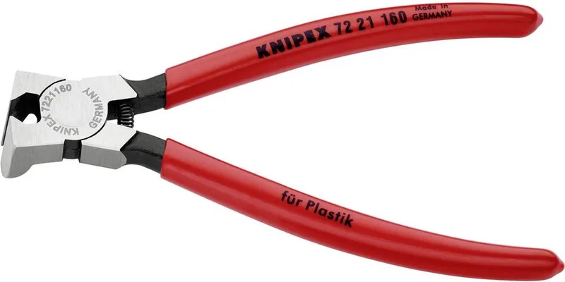 KNIPEX 72 21 160 Seitenschneider für Kunststoff mit Kunststoff überzogen 160 mm von Knipex, Kleurloos – Produktbild 1 von 2