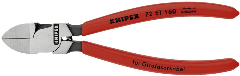 Pince coupante diagonale sans facette Knipex 72 51 160 160 mm 1 pc(s) de Knipex – image du produit