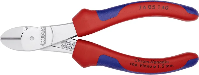 Knipex 74 05 140 Werkstatt Kraft-Seitenschneider mit Facette 140 mm de Knipex – image du produit