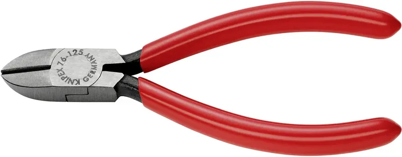 Knipex 76 01 125 Elektrotechnik und Feinwerktechnik Seitenschneider mit Facette 125 mm de Knipex – image du produit