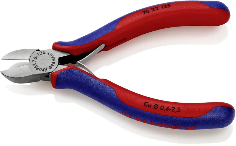 Pince coupante diagonale sans facette Knipex 76 22 125 125 mm 1 pc(s) de Knipex – image du produit