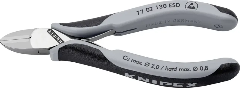 Knipex 77 02 130 ESD ESD Seitenschneider 130 mm by Knipex – product image
