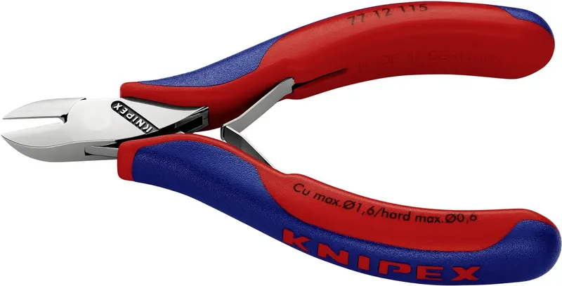 Pince coupante diagonale avec facette Knipex 77 12 115 115 mm 1 pc(s) de Knipex – image du produit