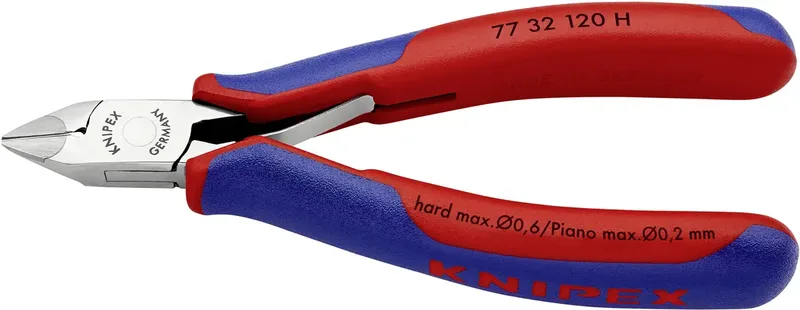Knipex 77 32 120 H Elektrotechnik und Feinwerktechnik Seitenschneider mit Facette 120 mm von Knipex – Produktbild