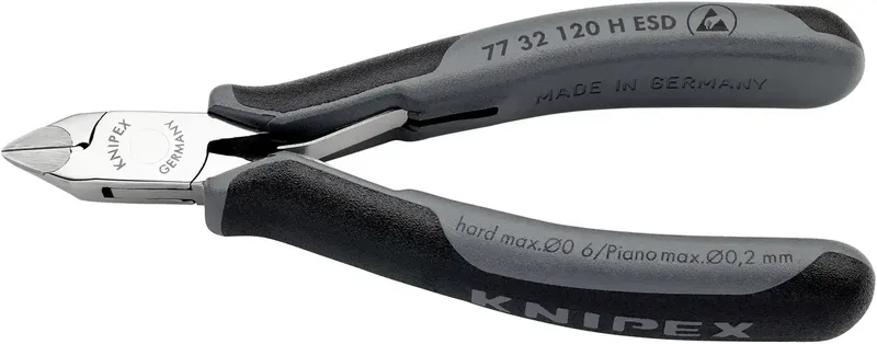 Knipex 77 32 120 H ESD ESD Seitenschneider mit Facette 120 mm von Knipex – Produktbild