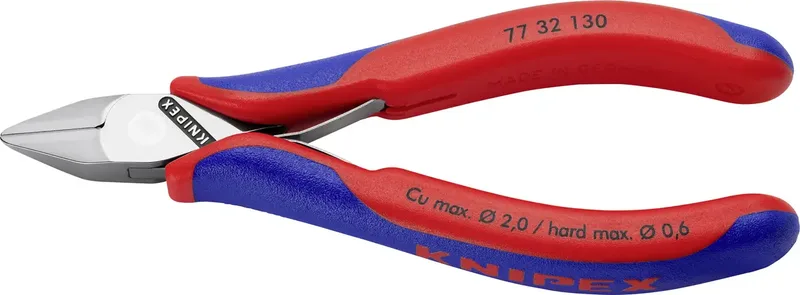 Knipex 77 32 130 Elektrotechnik und Feinwerktechnik Seitenschneider 130 mm by Knipex – product image