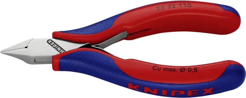 Pince coupante diagonale avec facette Knipex 77 72 115 115 mm 1 pc(s) de Knipex – image du produit