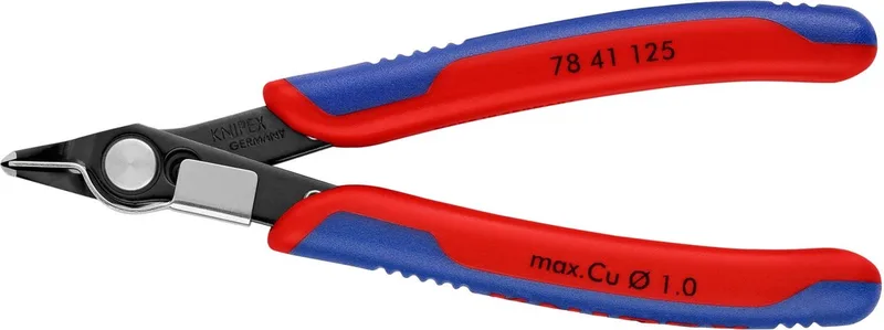 Knipex 78 41 125 Zijsnijtang 60 HRC smalle kop 125mm de Knipex, Kleurloos – image du produit