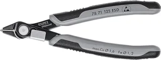 Knipex 78 71 125 ESD Zijsnijtang 64 HRC + draadklem 125mm ESD de Knipex, Kleurloos – image du produit 1 sur 2